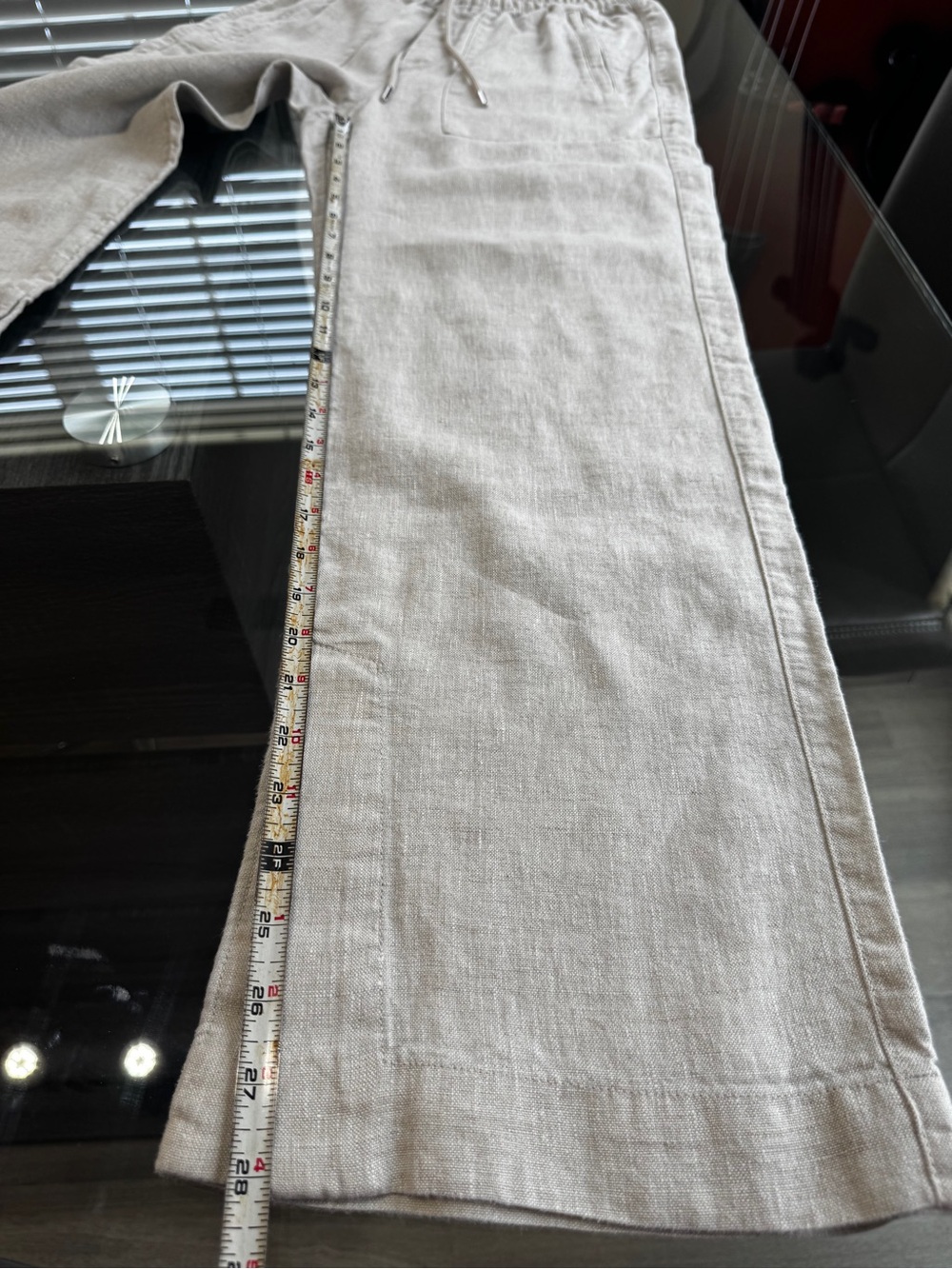 Athleta Retreat Linen High Rise Wide Leg pants 🚨fits like small size - Picture 12 of 17